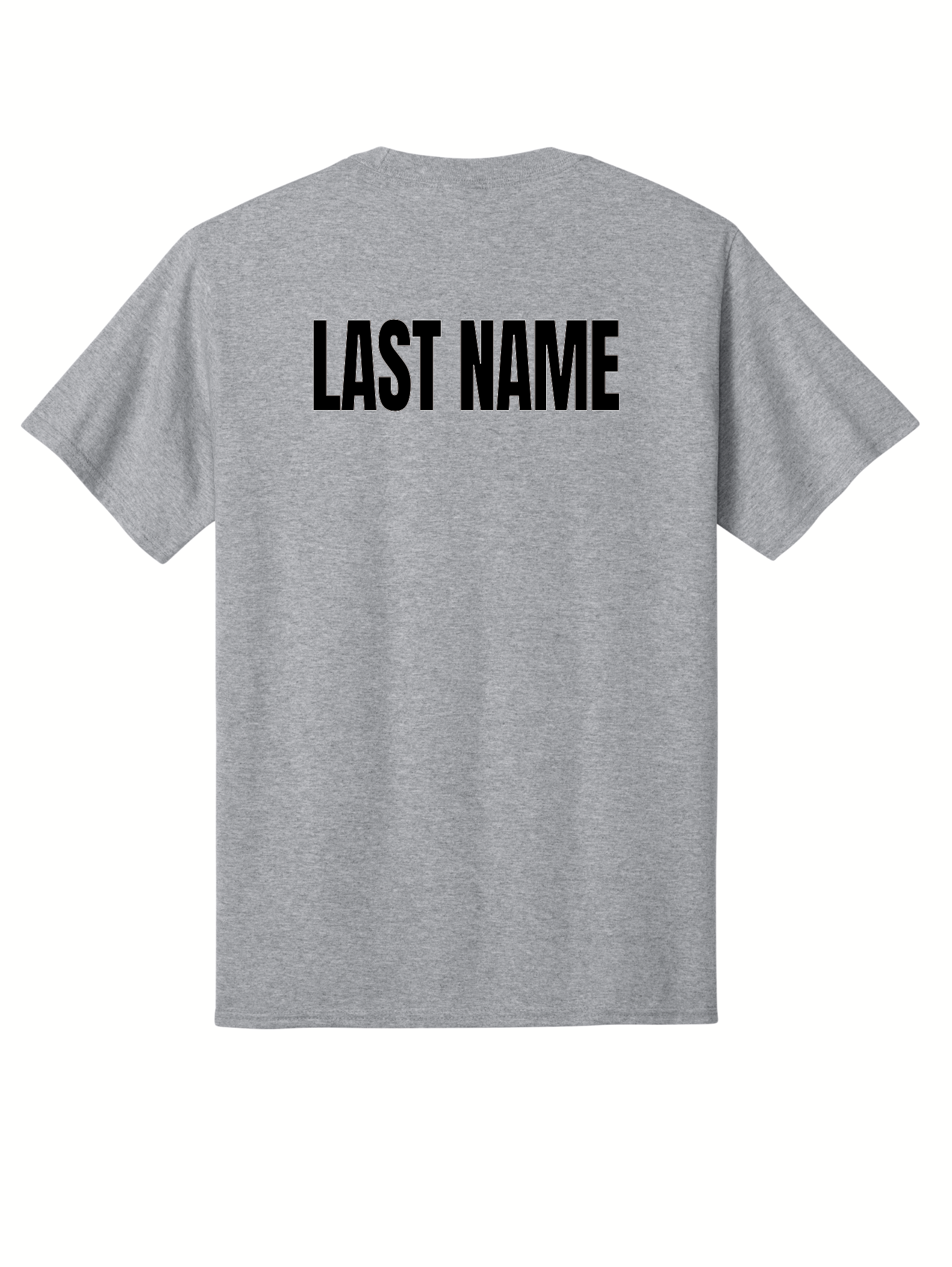Add Last Name to Any Shirt